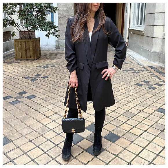 ShopEvelynne Jackets & Blazers - 34 PARIS FABULOUS LONG LINE JACKET